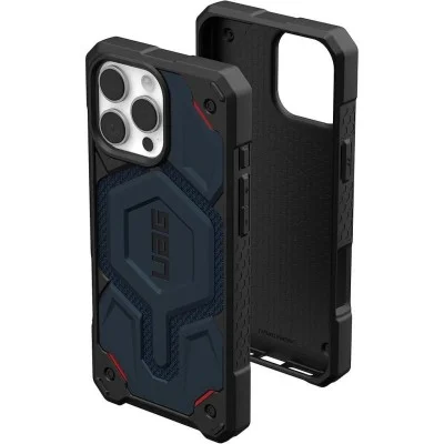 Cover Iphone 16 Pro Max Magsafe Monarch Pro Kevlar Case Uag - Blue